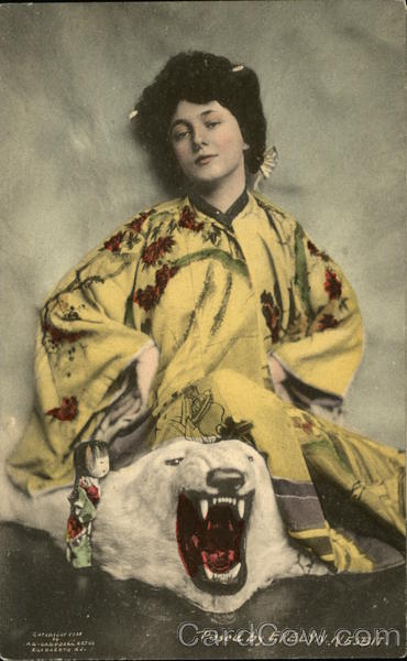 Posed by Evelyn Nesbit Theatre