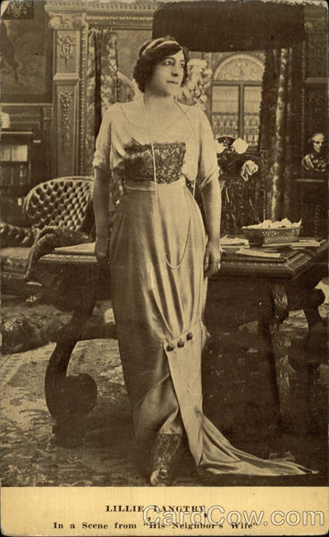 Lillie Langtry in His Neighbor's WIfe Actresses