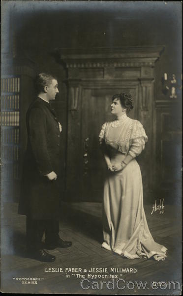 Leslie Faber & Jessie Millward in The Hypocrites