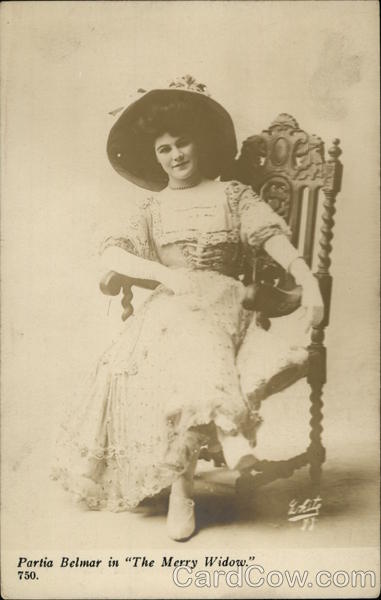 Partia Belmar in The Merry Widow Actresses