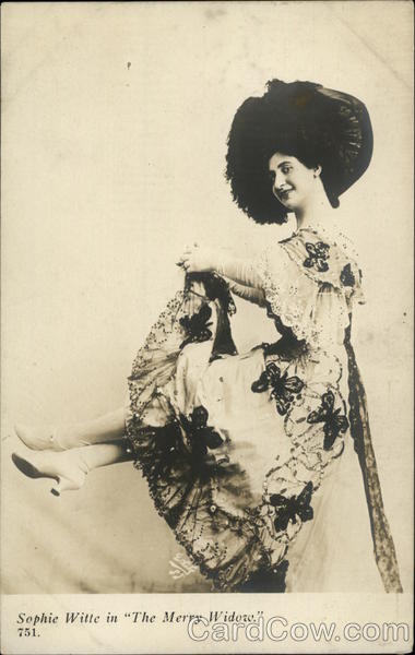 Sophie Witte in The Merry Widow Actresses