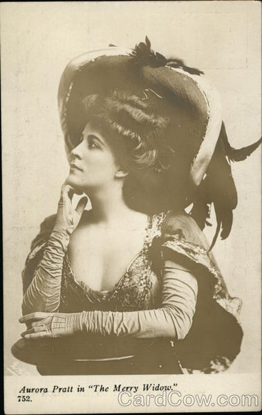 Aurura Pratt in The Merry Widow Actresses