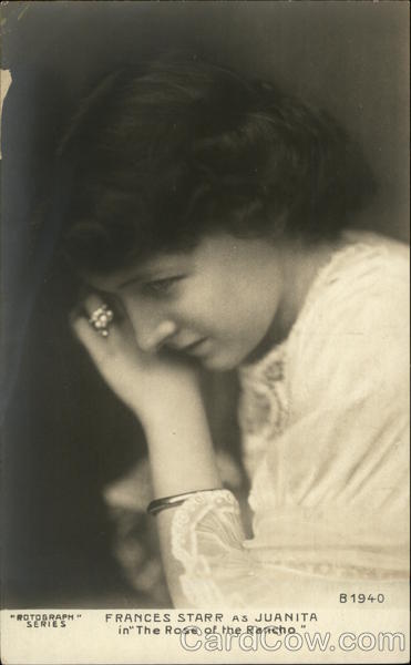 Frances Starr as Juanita in The Rose of the Rancho