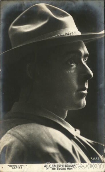 William Faversham as The Squaw Man Actors