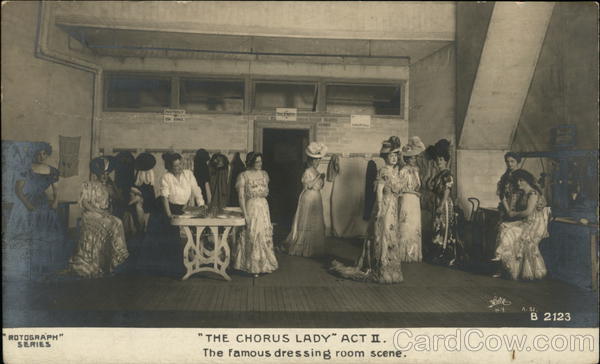 The Chorus Lady Act II The Famous Dressing Room Scene