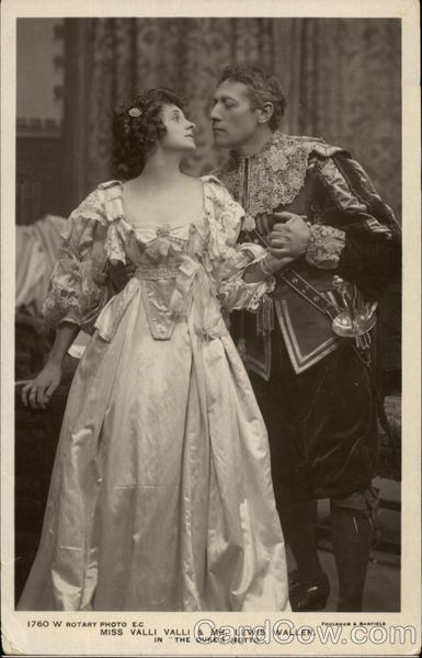 Miss Valli Valli & Mr. Lewis Waller in The Duke's Motto