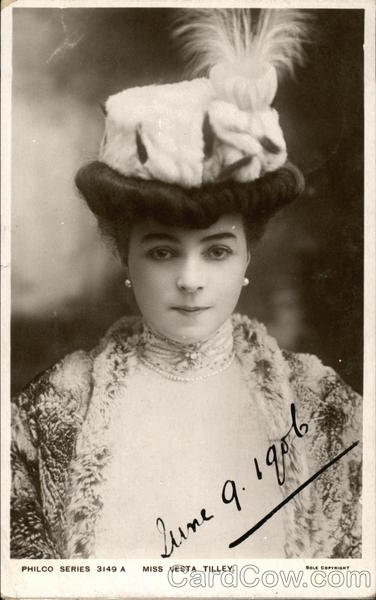Miss Vesta Tilley Actresses