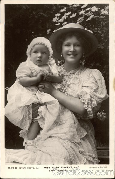 Miss Ruth Vincent and Baby Budge Actresses