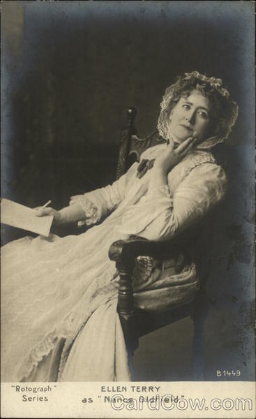 Ellen Terry as Nance Oldfield Actresses