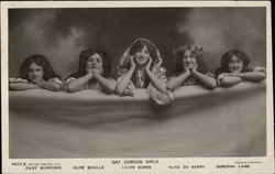 Gay Gordon Girls Postcard