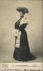 Mme. Schumann-Heinck Opera Postcard Postcard