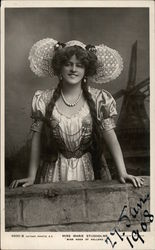 Miss Marie Studholme, "Miss Hook of Holland" Postcard