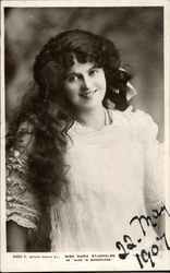 Miss Marie Studholme as "Alice and Wonderland" Postcard