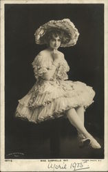 Miss Gabrielle Ray Postcard