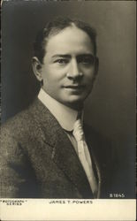 James T. Powers Postcard
