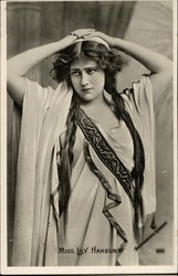 Miss Lily Hanbury Postcard