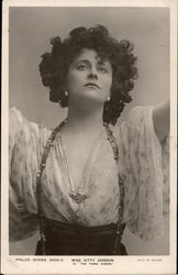 Miss Kitty Gordon in "The Three Kisses" Postcard