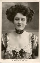 Miss Elizabeth Firth as "Natalie" in "The Merry Widow" Postcard