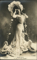 Anna Held in "The Parisian Model" Postcard