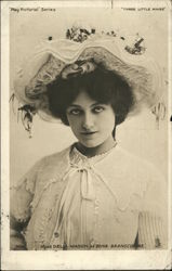 Miss Delia Mason as Edna Branscombe in "Three Little Maids" Postcard