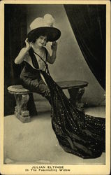 Julian Eltinge in "The Fascinating Widow" Postcard
