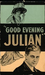 Good Evening Julian A.H. Woods Presents Julian Eltinge in "The Fascinating Widow" Postcard