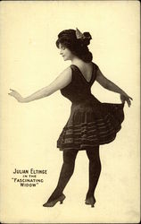 Julian Eltinge in the "Fascinating Widow" Postcard