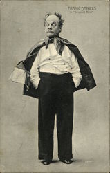 Frank Daniels in "Sergeant Brue" Postcard