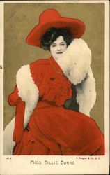 Miss Billie Burke Postcard