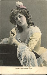 Miss L. Braithwaite Postcard