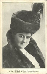 Aida Hemmi, Prima Donna Soprano - National Opera Company Postcard