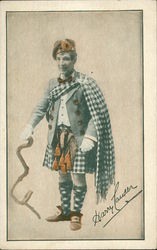Sir Harry Lauder Postcard