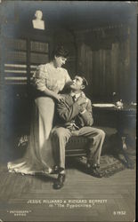 Jessie Millward & Richard Bennett in "The Hypocrites" Postcard