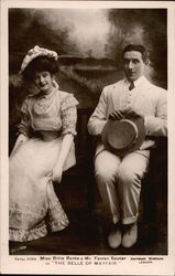 Miss Billie Burke & Mr. Farren Soutar in "The Belle of Mayfair" Postcard
