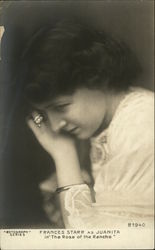 Frances Starr as Juanita in "The Rose of the Rancho" Postcard