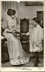 Miss Irene Vanbrugh & Miss Iris Hawkins Postcard
