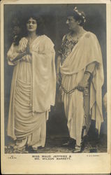 Miss Maud Jeffries & Mr. Wilson Barrett Postcard