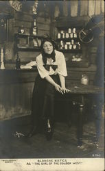 Blanche Bates as "The Girl of the Golden West" Postcard