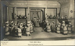 The Red Mill - Opening Scene, Act III Postcard