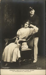 Edward Abeles and Mary Ryan in "Brewster's Millions" Postcard