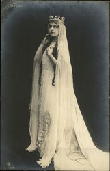 Geraldine Farrar Opera Postcard Postcard