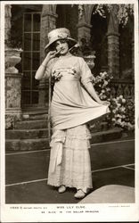 Miss Lily Elsie as "Alice" in "The Dollar Princess" Postcard