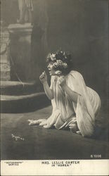 Mrs Leslie Carter in "Adrea" Postcard