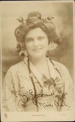Miss Maie Ash - Signed Postcard