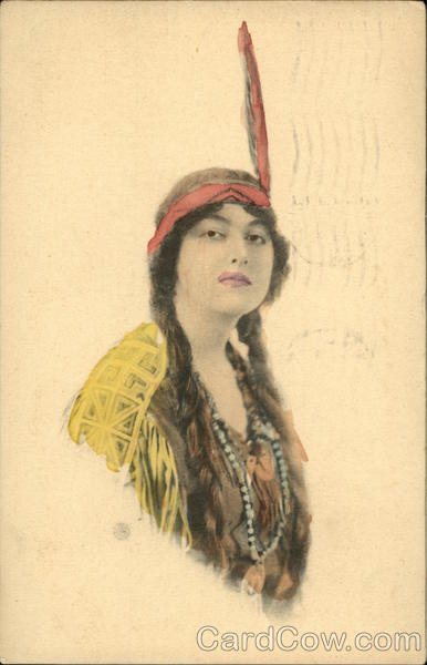 Indian Maiden Native Americana