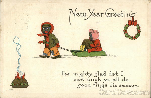 New Year Greetin's New Year's