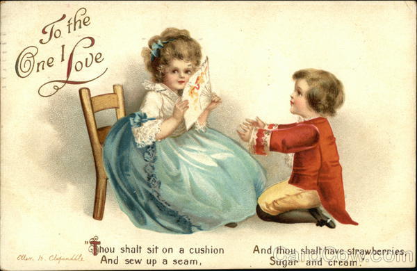 To the One I Love Ellen Clapsaddle