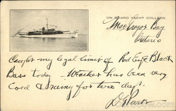 On Board Yacht Colleen Boats, Ships