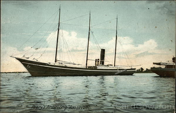 Peary's Arctice ship Roosevelt Boats, Ships