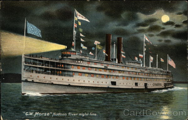 G. W. Morse Hudson River night line Boats, Ships